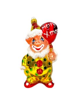 Show details for Pig with balloons 2431A Picture of Pig with balloons 2431A
