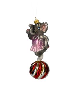 Show details for Elephant on a ball 2437X Picture of Elephant on a ball 2437X