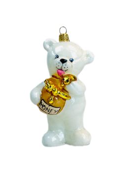 Show details for Teddy with honey 2238X Picture of Teddy with honey 2238X