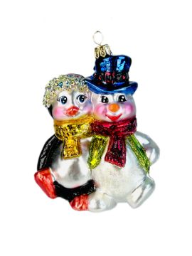 Show details for Snowman & Penguin 2115X Picture of Snowman & Penguin 2115X