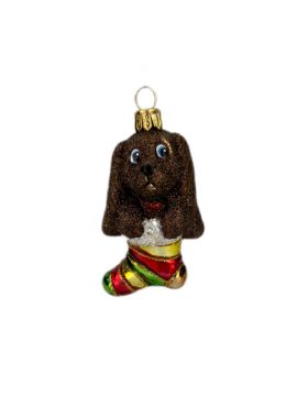 Show details for Puppy in sock 1928X Picture of Puppy in sock 1928X