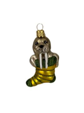 Show details for Walrus in sock 2018B Picture of Walrus in sock 2018B