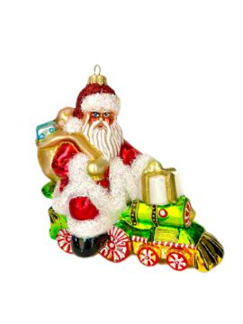 Pokaż szczegóły dla Mikołaj na pociągu 1914X Obrazek Mikołaj na pociągu 1914X