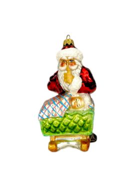 Pokaż szczegóły dla Święty Mikołaj z kołyską dla dziecka 1915A Obrazek Święty Mikołaj z kołyską dla dziecka 1915A