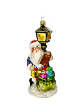 Pokaż szczegóły dla Mikołaj z latarnią 1837X Obrazek Mikołaj z latarnią 1837X