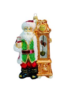 Pokaż szczegóły dla Mikołaj z zegarem 1721X Obrazek Mikołaj z zegarem 1721X