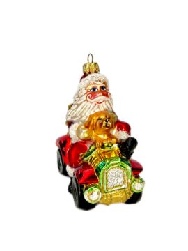 Pokaż szczegóły dla Mikołaj w samochodzie 1723X Obrazek Mikołaj w samochodzie 1723X