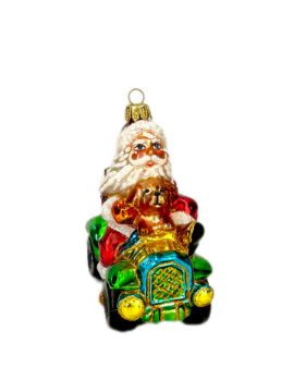 Pokaż szczegóły dla Mikołaj w samochodzie 1723X Obrazek Mikołaj w samochodzie 1723X