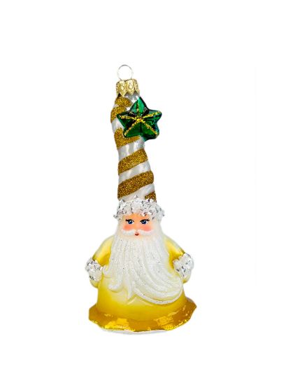 Picture of Santa bell with tall hat 1033C