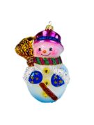 Obrazek Snowman with broom 0821A