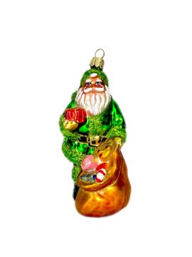 Pokaż szczegóły dla Święty Mikołaj z workiem i prezentem 0504X Obrazek Święty Mikołaj z workiem i prezentem 0504X