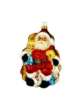 Pokaż szczegóły dla Mikołaj w fotelu 0546A Obrazek Mikołaj w fotelu 0546A