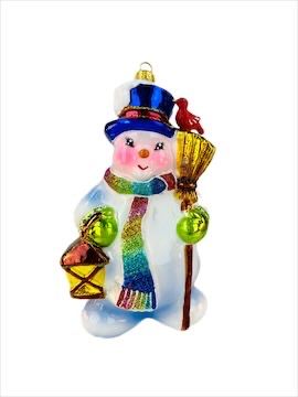 Show details for Colorful snowman 2551X Picture of Colorful snowman 2551X