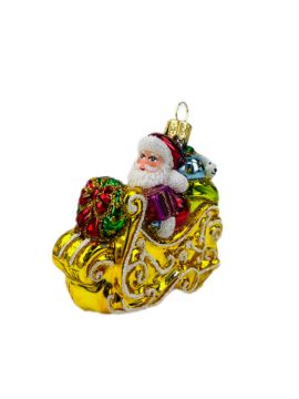 Show details for Santa in a sleigh mini 2583X Picture of Santa in a sleigh mini 2583X