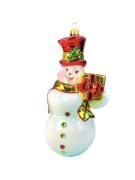 Picture of Happy snowman with surprise 2634A