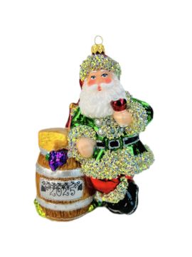 Pokaż szczegóły dla Mikołaj z beczką 2658A Obrazek Mikołaj z beczką 2658A