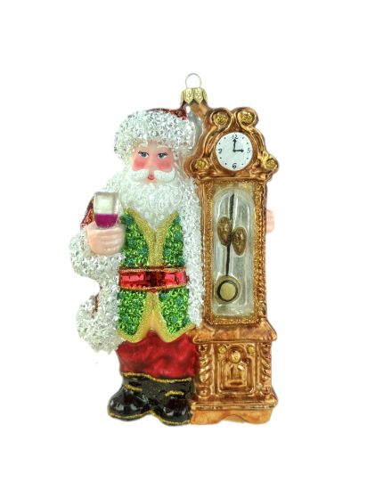 Obrazek Mikołaj z zegarem 1721X