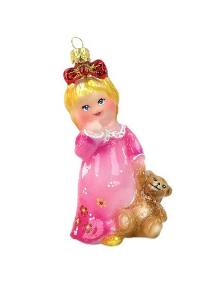 Picture of Girl with teddy 0523B (RECOLRATION)