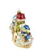 Picture of Snowman with kids 0513X