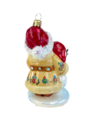 Obrazek Santa Claus with a snowman 2720X