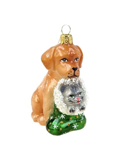 Obrazek Dog with cat 2794B